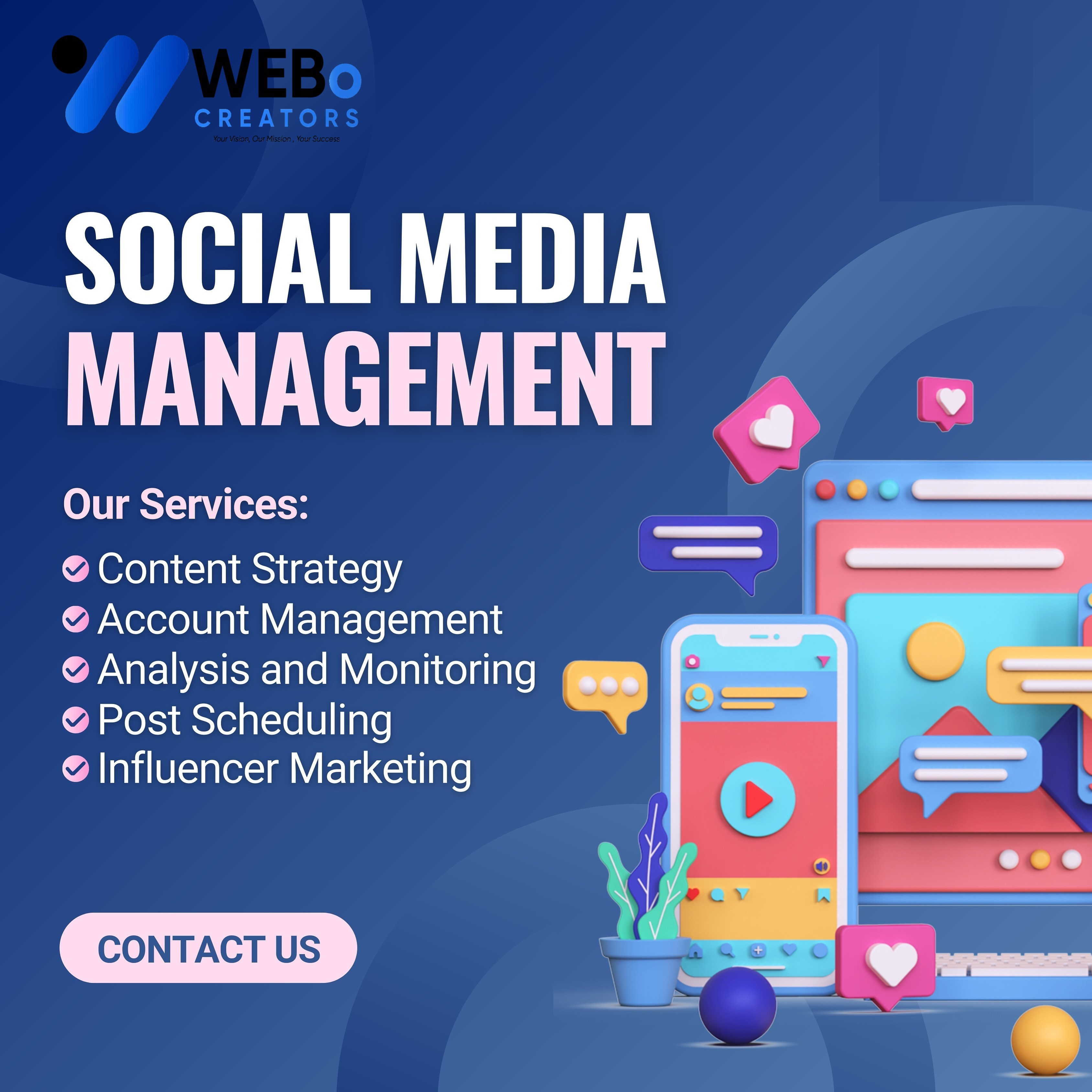 Social Media Management Services, Marketing & Optimization Company in Abu Dhabi