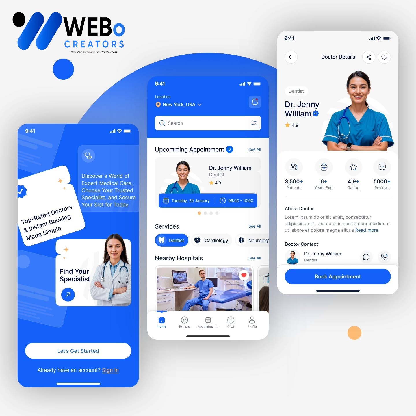 iOS App UI/UX Design | Custom iPhone & iPad Interface Design Abu Dhabi 2026 - Mobile App Design