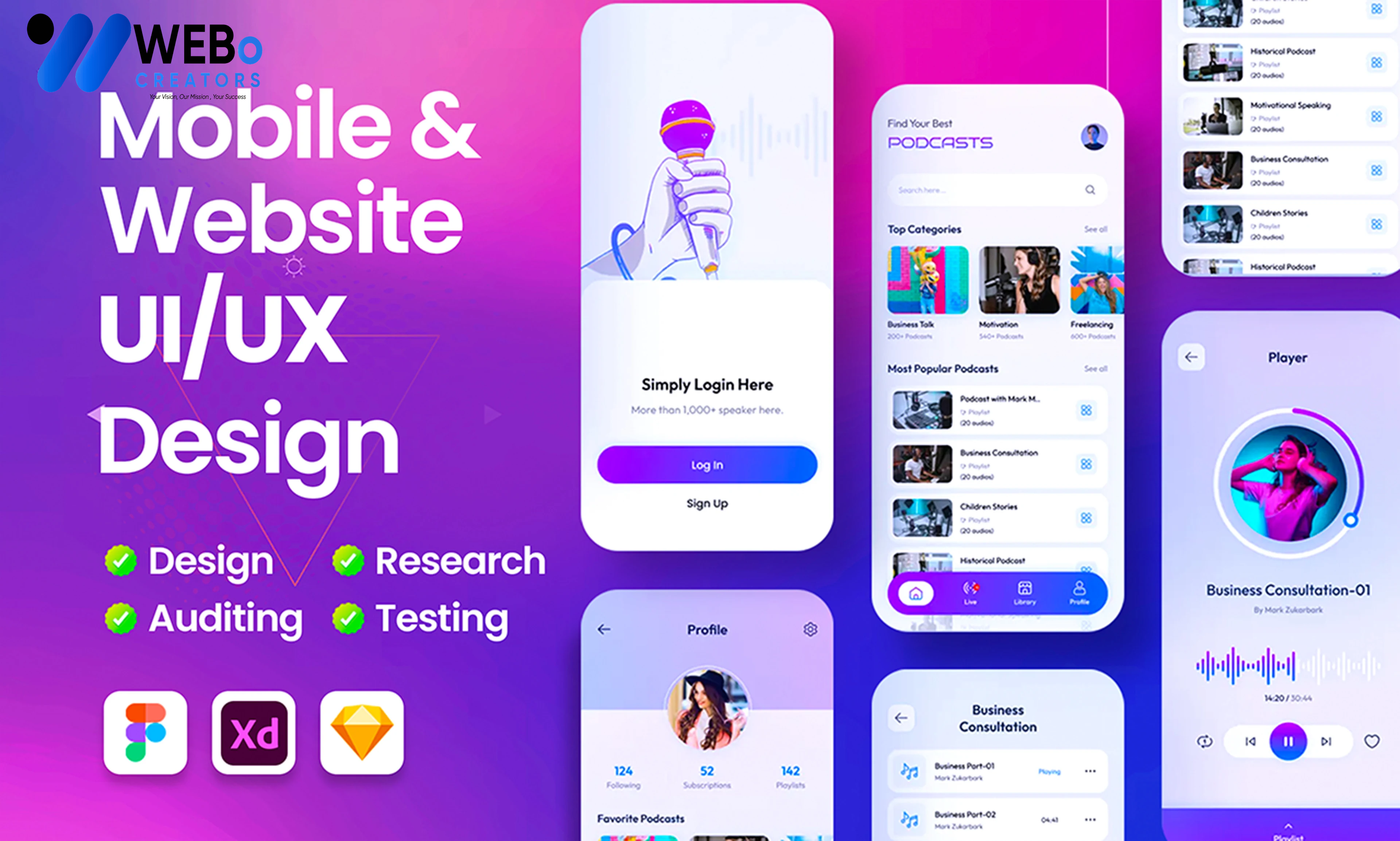 Flutter App UI/UX Design | Beautiful Flutter Interface Design in Abu Dhabi
