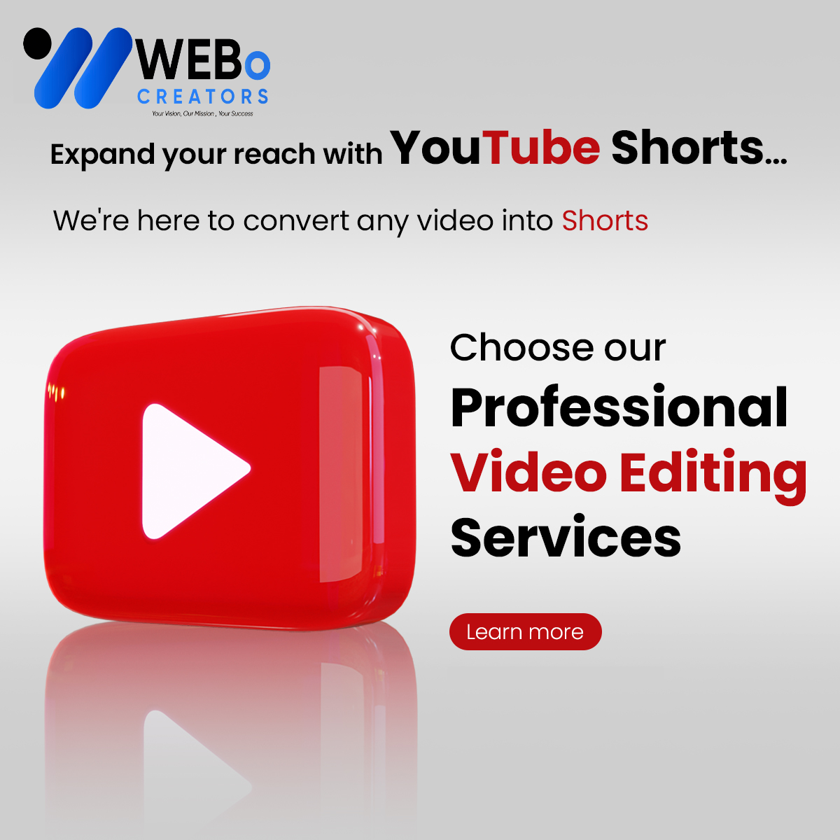 Outsource YouTube Video Editing Services | Youtube Video Editing Agency in Abu Dhabi